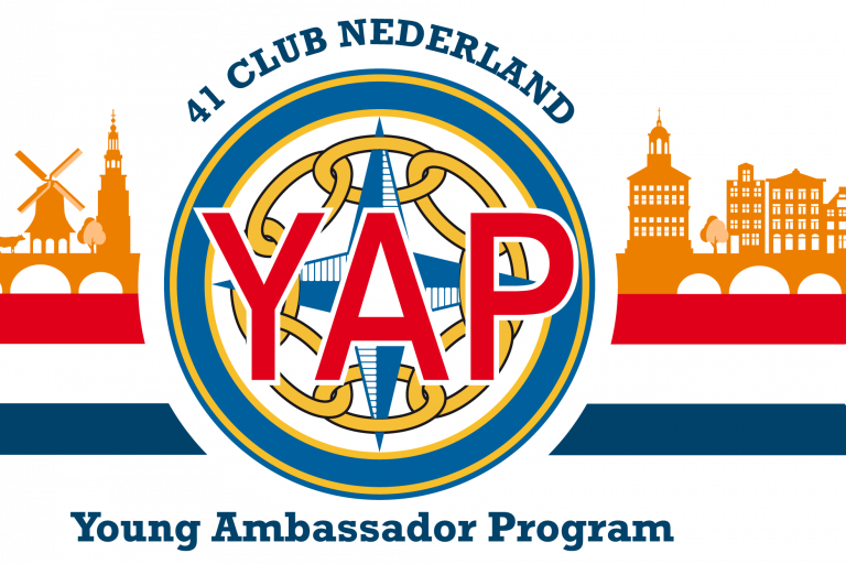 YAP Logo 41 club Nederland sub titel Young Ambassador Program definitieve versie 1