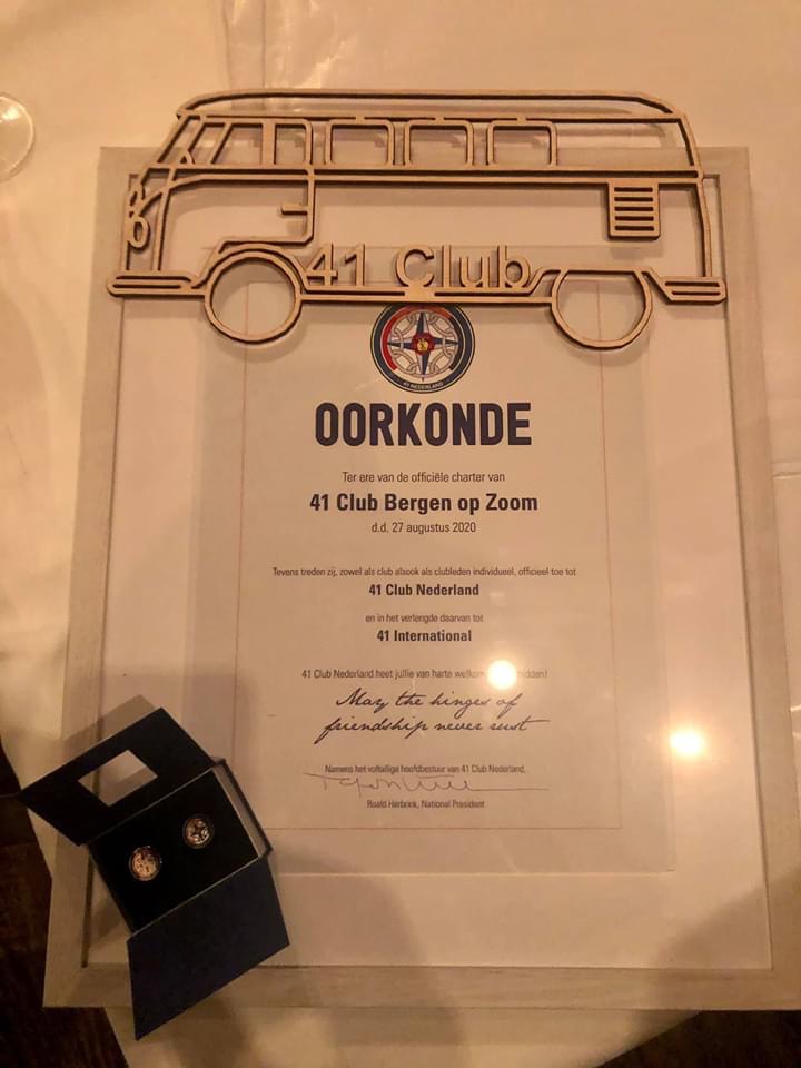 41 Club Bergen op Zoom gecharterd - 41 Club Nederland